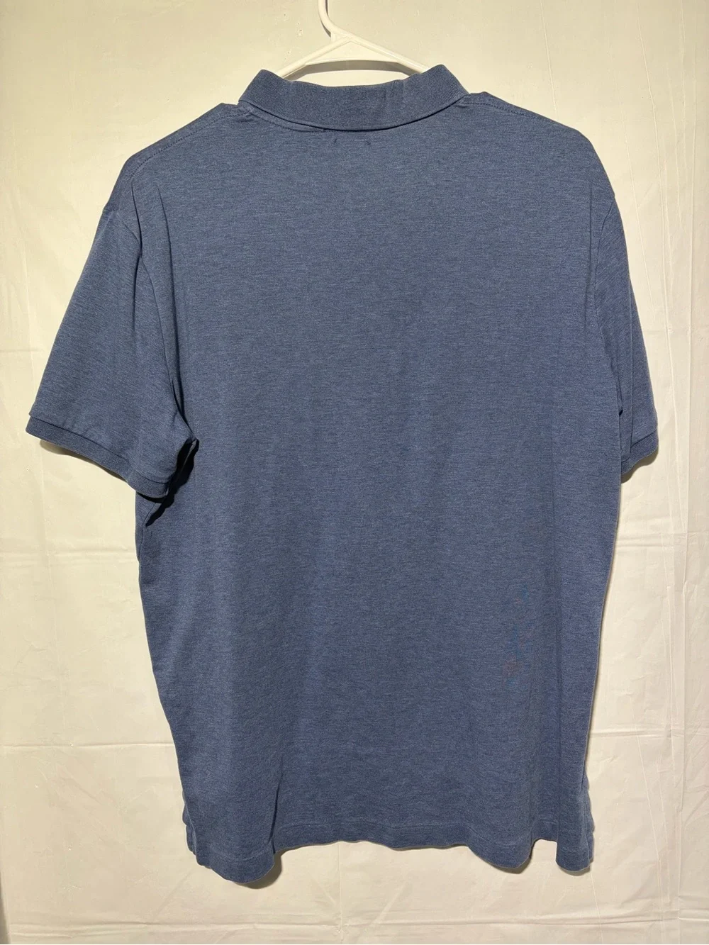 Ralph Lauren Men’s Heather Blue Polo with Embroidered Pony
